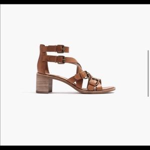 Madewell Talisa Buckle Block Heeled Sandal